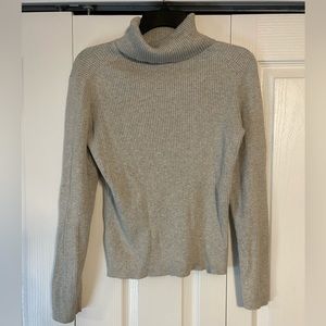Ribbed turtle neck